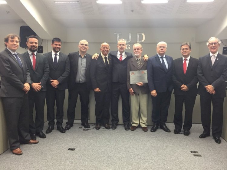FGF e TJD prestam homenagem ao Dr. Peri Silveira